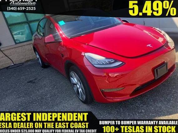 TESLA MODEL Y 2022 7SAYGDEE2NF425452 image